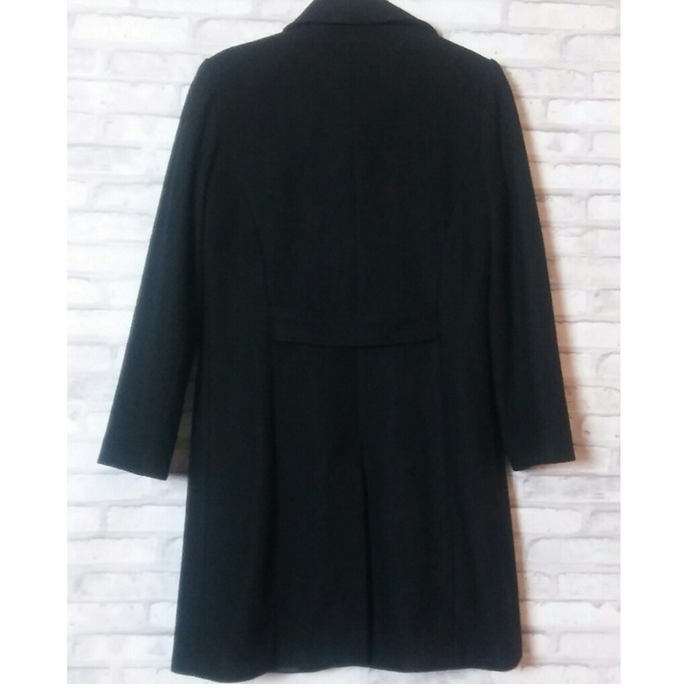 ❌SOLD❌Gallery Black Wool Coat - Picture 7 of 9